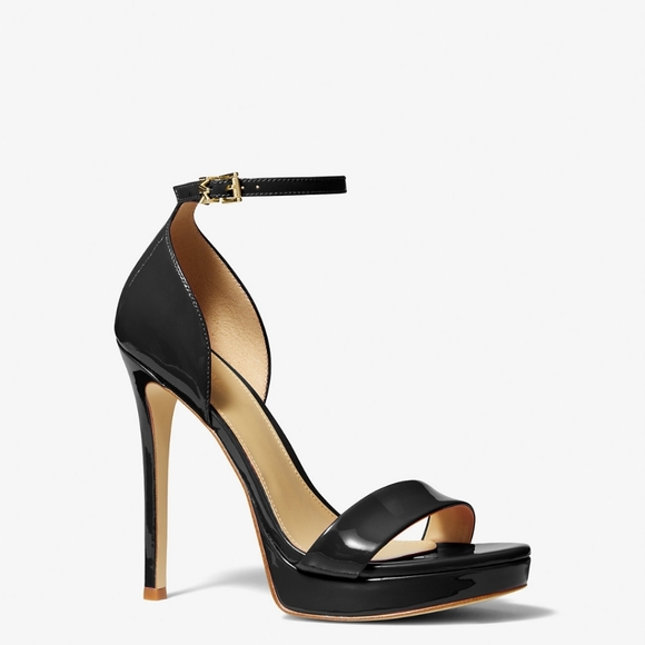 New! Jordyn Patent Leather Platform Sandal - Picture 4 of 8